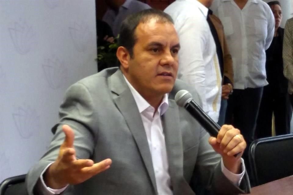 Cuauhtémoc Blanco, Gobernador de Morelos.