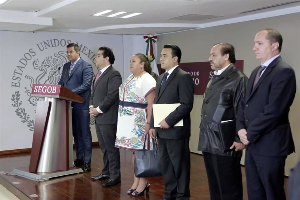 Alcaldes se reunieron con Ricardo Peralta, subsecretario de Segob.