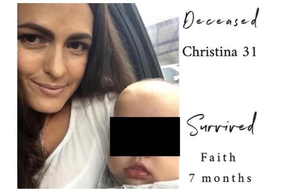 Una bebé de 7 meses de edad, Faith Marie Johnson, hija de Christina, sobrevivió al ataque de integrantes de los LeBarón.