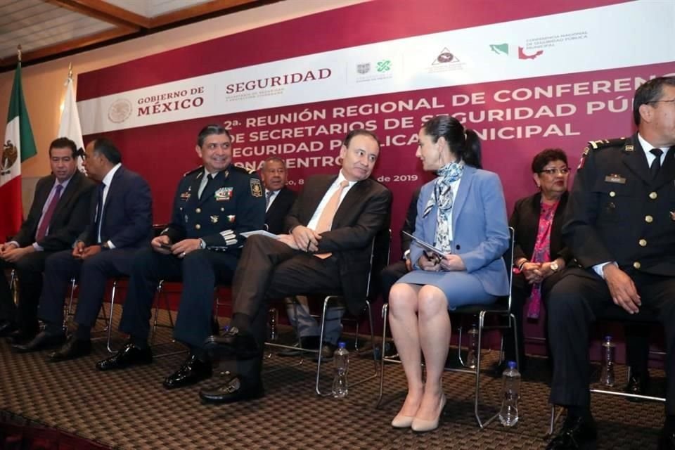 El Secretario Durazo inauguró inaugurar la Segunda Reunión Regional de Conferencias de Secretarios de Seguridad Pública y de Seguridad Municipal Zona Centro.
