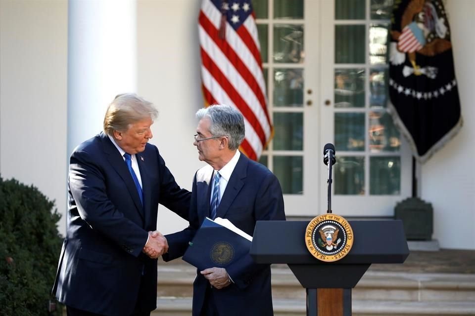 El Presidente Donald Trump sostuvo una reunión con Jerome Powell, presidente de la Reserva Federal, en la Casa Blanca.