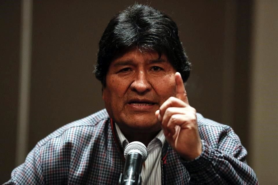Evo Morales se encuentra en México.