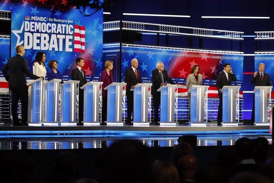 El debate tuvo lugar en Atlanta, Georgia.