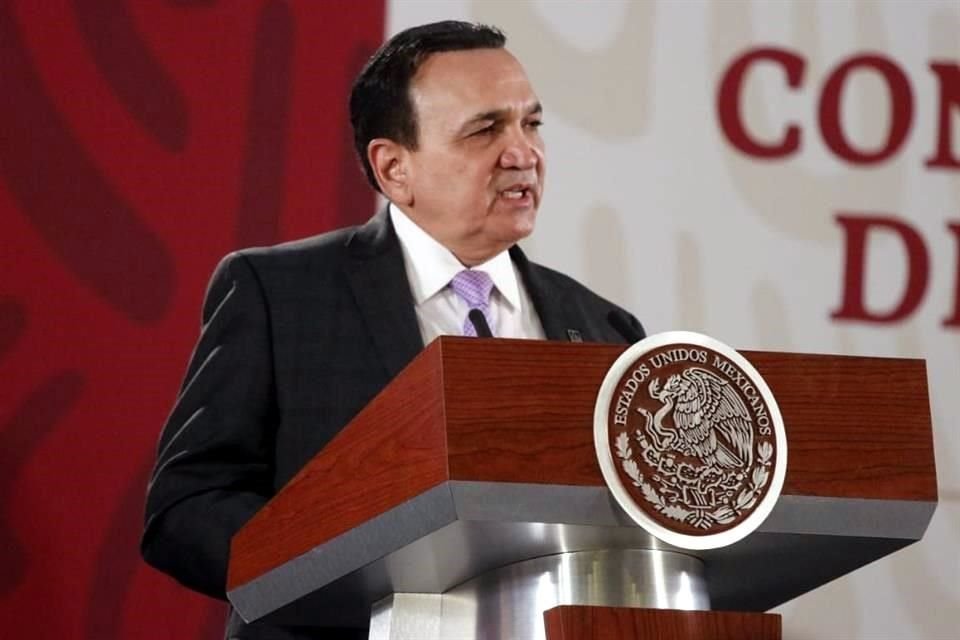 José Manuel López Campos, presidente de la Confederación Nacional de Cámaras de Comercio, Servicios y Turismo (Concanaco-Servytur), en conferencia.