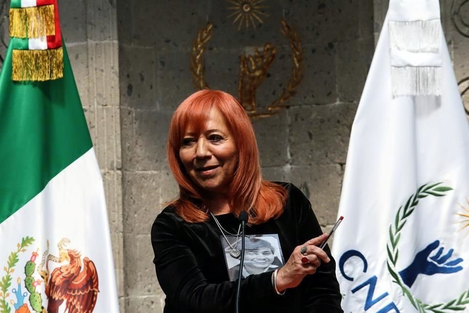 Rosario Piedra Ibarra asumió como presidenta de la CNDH el pasado 12 de noviembre entre protestas de legisladores.