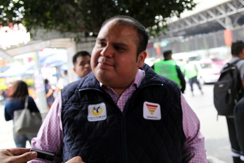 Carlos Meneses es Secretario de Movilidad, dependencia que no respondió a REFORMA sobre la opacidad de recursos de parquímetros.