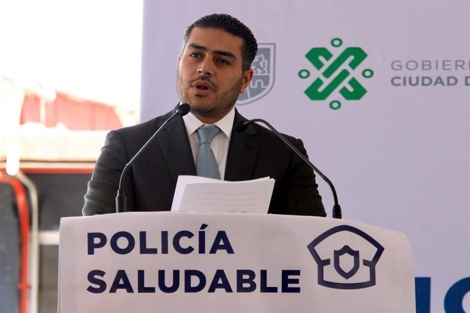 El Secretario de Seguridad Ciudadana, Omar García Harfuch.