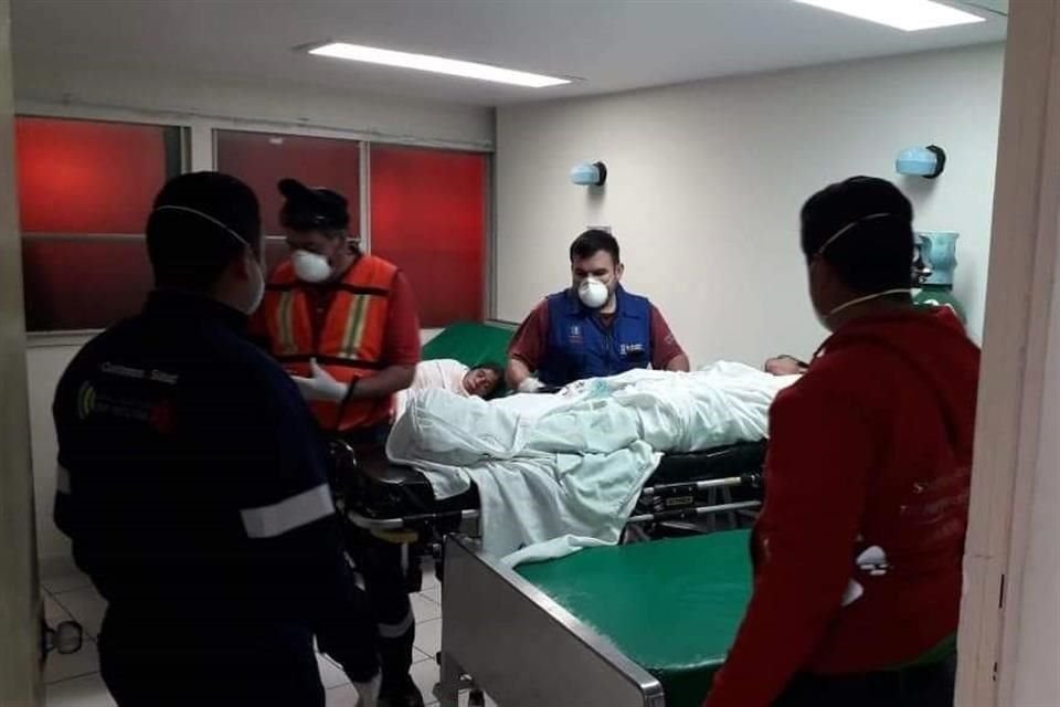 Los afectados fueron trasladados a hospitales de Michoacán.