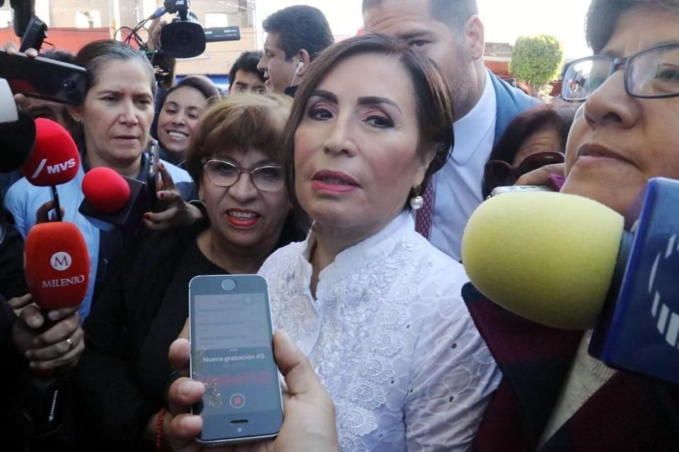 Rosario Robles pidió hoy a la Sección Instructora de Juicio Político de la Cámara de Diputados sobreseer o desechar el procedimiento en su contra.