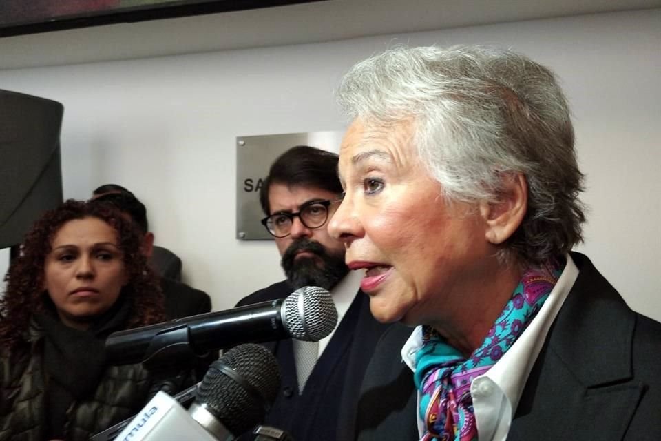 La Secretaria Sánchez Cordero dijo que habrá las reuniones necesarias con los inconformes.