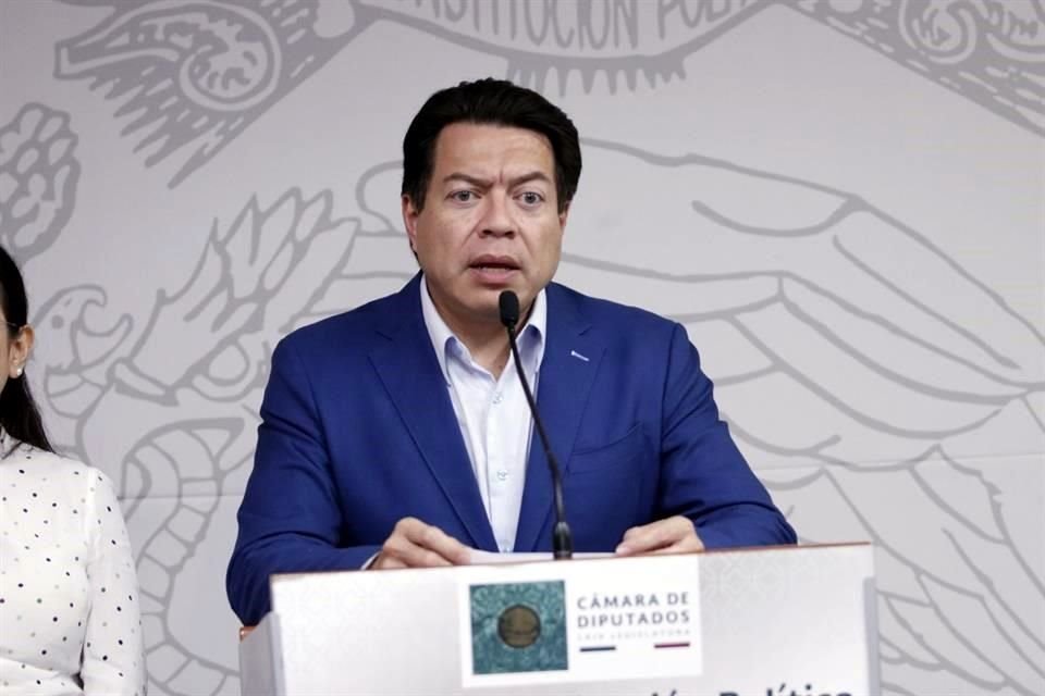 Mario Delgado, coordinador de Morena en la Cámara de Diputados.