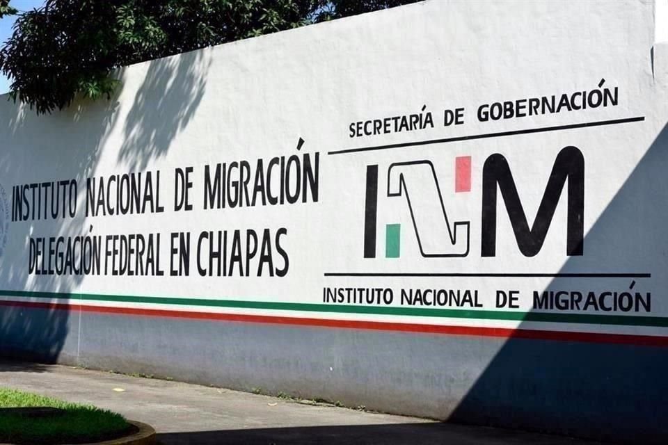 Aspecto de la estación migratoria Siglo 21 en Tapachula, Chiapas.