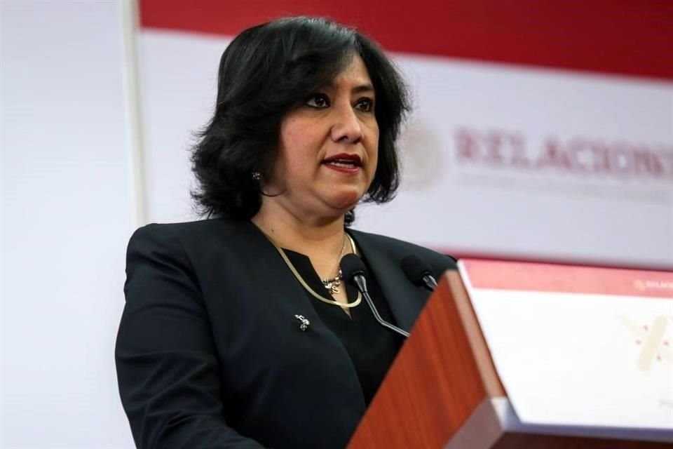 Irma Eréndira Sandoval, ex Secretaria de la Función Pública.
