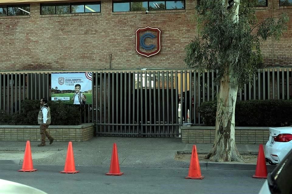 Los hechos se registraron en el Colegio Cervantes, ubicado en el Centro de Torreón.