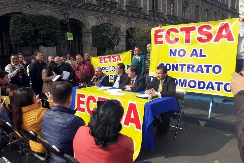 Los transportistas concentrados en la empresa ECTSA, 'Expreso Cafetales Troncoso', que opera las rutas 12 y 108, denunciaron acuerdos sin su consentimiento.