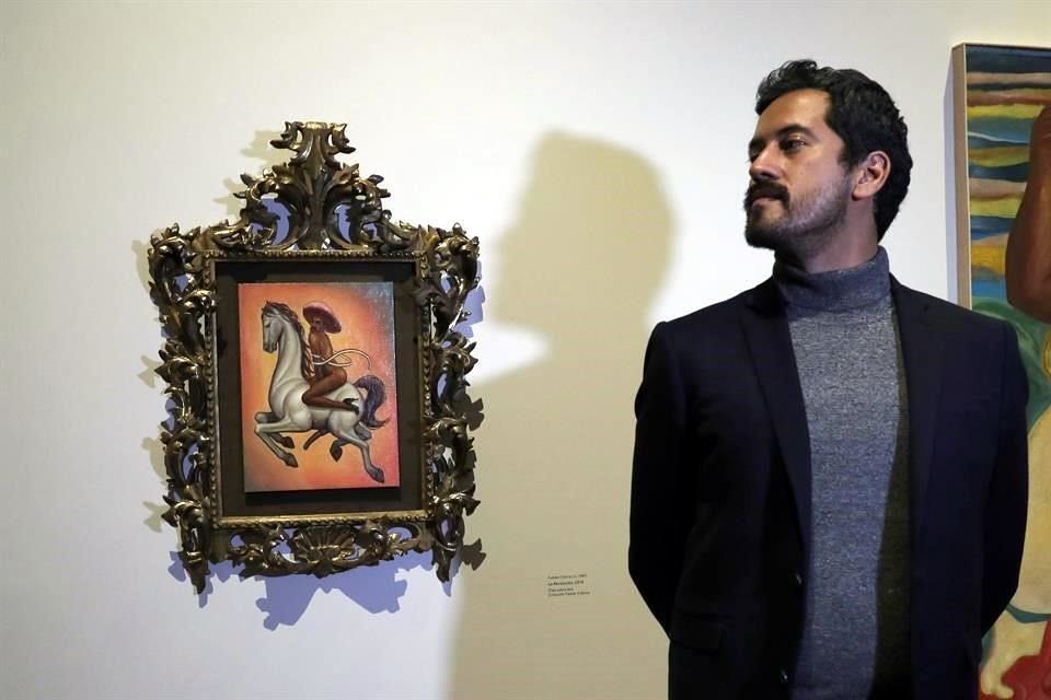 El artista Fabián Cháirez dijo en entrevista que la venta de su pintura de Zapata corresponde a una convicción personal.