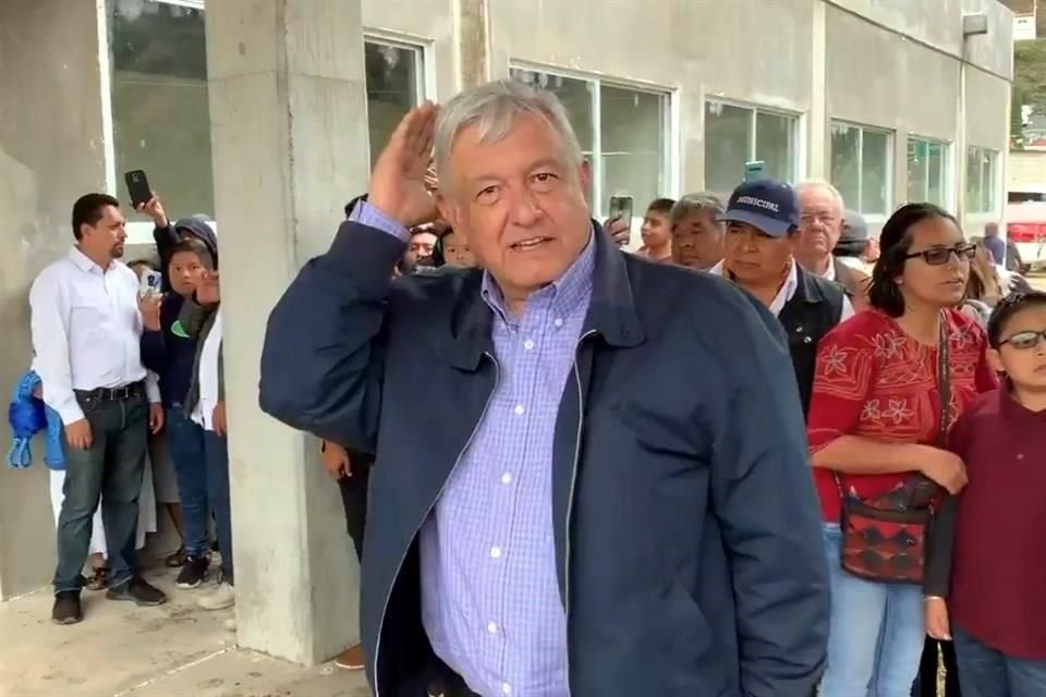 El Presidente López Obrador difundió el video en sus redes sociales.