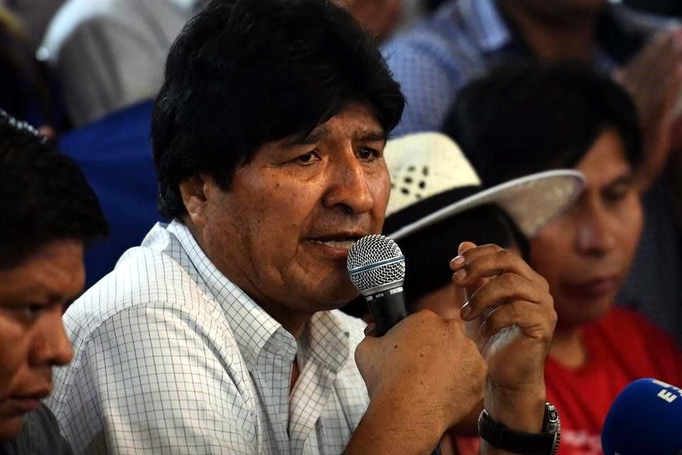 El ex Presidente de Bolivia, Evo Morales, se encuentra en Argentina, desde donde coordina la campaña de su partido.