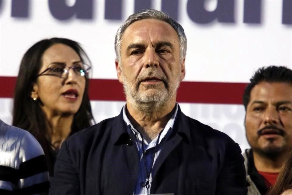 Alfonso Ramírez Cuellar fue elegido por el Congreso Nacional Extraordinario de Morena como presidente provisional del partido.