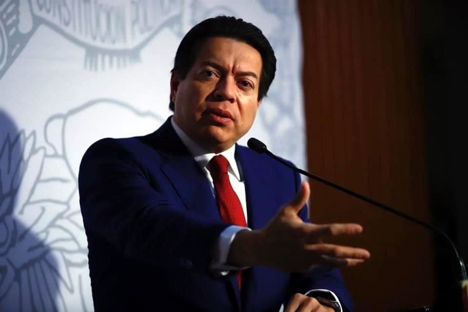 Mario Delgado, coordinador de los diputados de Morena, reconoció que habrá críticas de la derecha por la rifa.