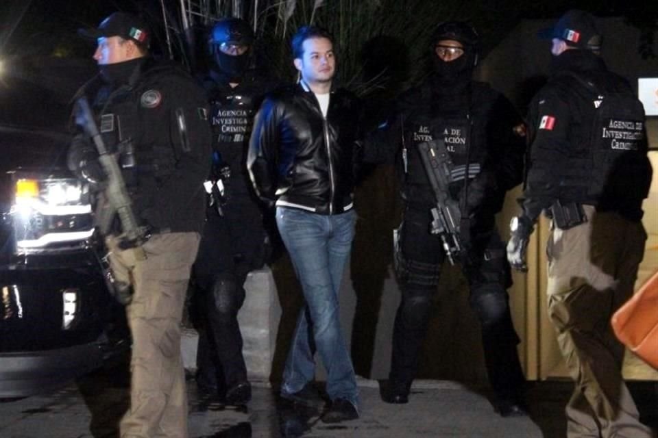 Félix Beltrán fue detenido en un operativo en el condominio Be Grand Lomas en Santa Fe en octubre 2017.