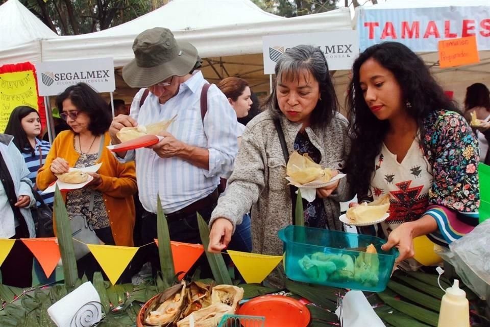 Una gran variedad de sabores de tamales, tanto dulces como salados, podrás encontrar en la Feria del Tamal 2020.