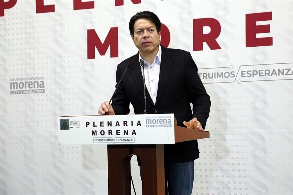 Mario Delgado mencionó que se busca acordar acciones políticas unificadas, como legisladores de todo el País.