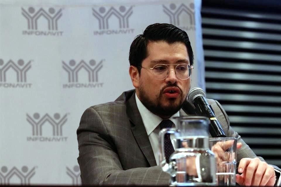 Carlos Martínez, director general del Infonavit.