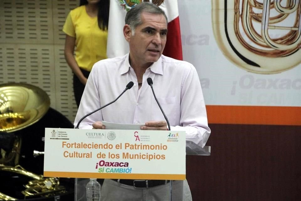 Gabino Cué, ex Gobernador de Oaxaca.