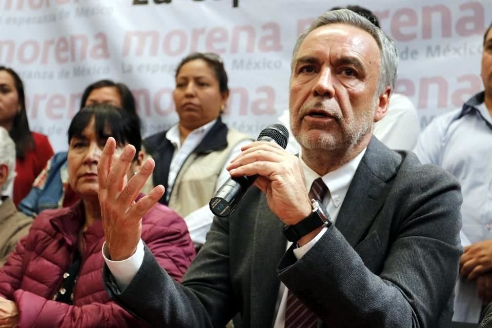 Alfonso Ramírez Cuellar, presidente electo de Morena.