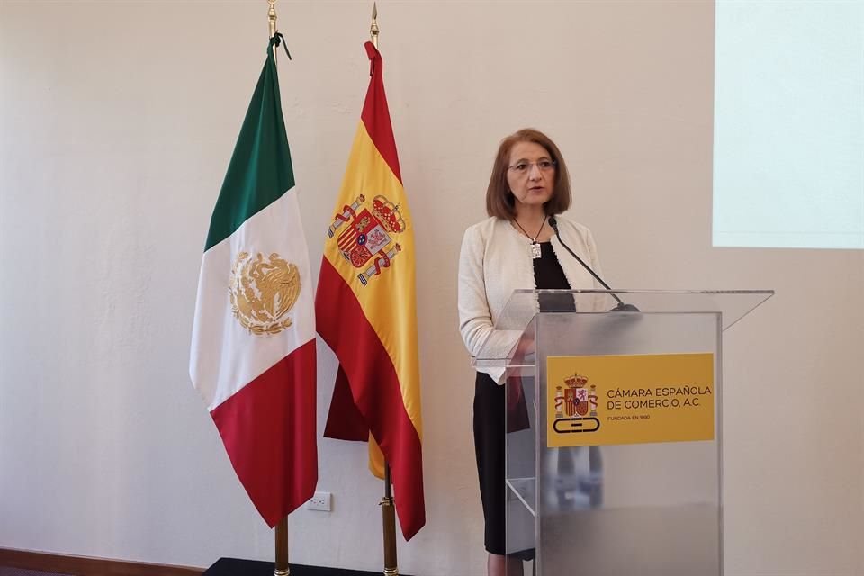 Luz María de la Mora, subsecretaria de comercio exterior de SE, dijo que el capítulo de compras públicas se empezó de cero.