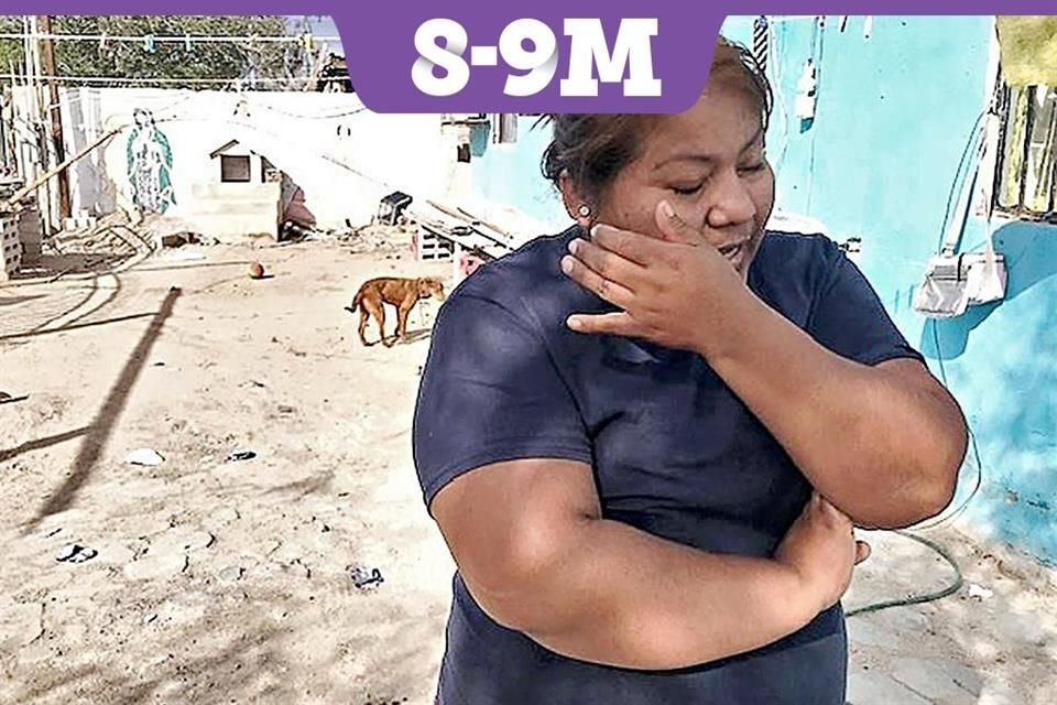 Paulina del Carmen Ramírez trabaja actualmente en Mexicali como conductora de un servicio de trasporte por aplicación.