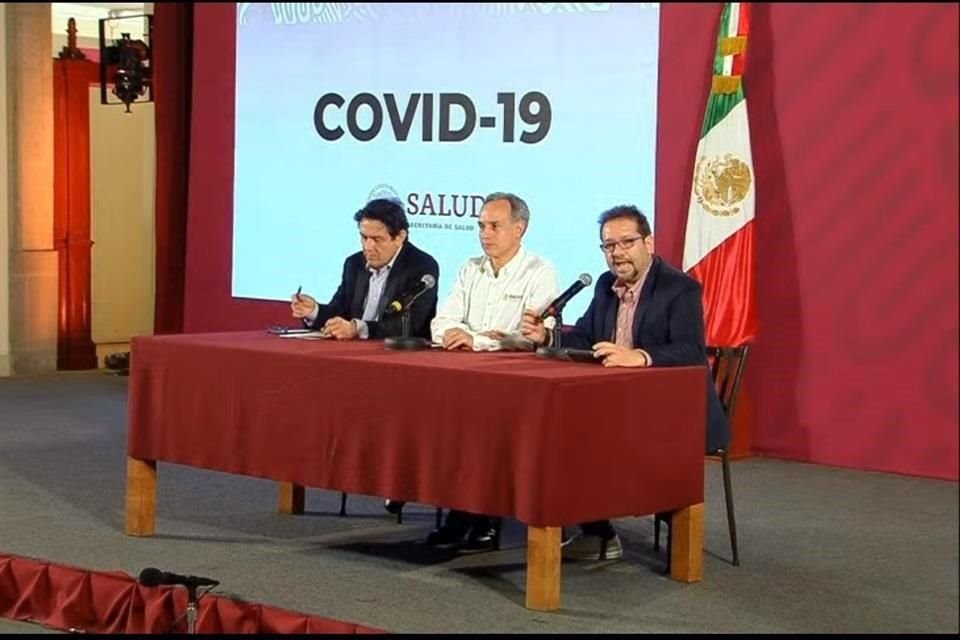 Conferencia de prensa sobre el Covid-19 de este domingo.