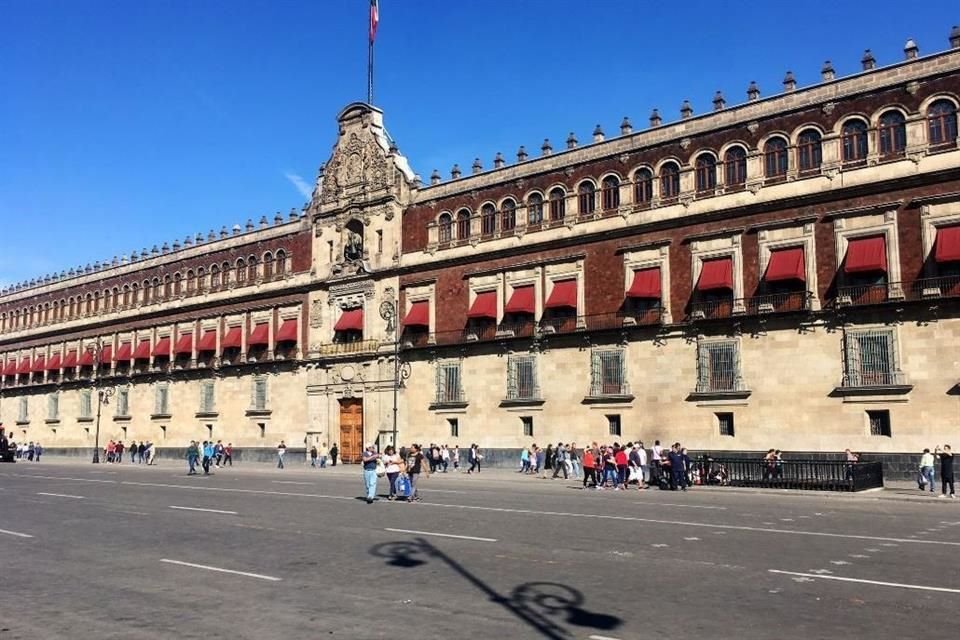 Fachada de Palacio Nacional.