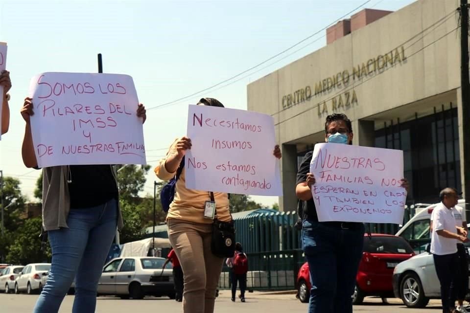 Los empleados aseguran que un enfermero de este hospital que atendía casos positivos de Covid-19 ya se contagió.