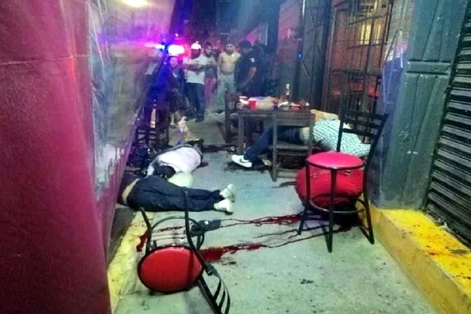 La balacera ocurrió en el establecimiento llamado 'La Banquetera', en Justo Sierra, Colonia San Pablo de las Salinas.