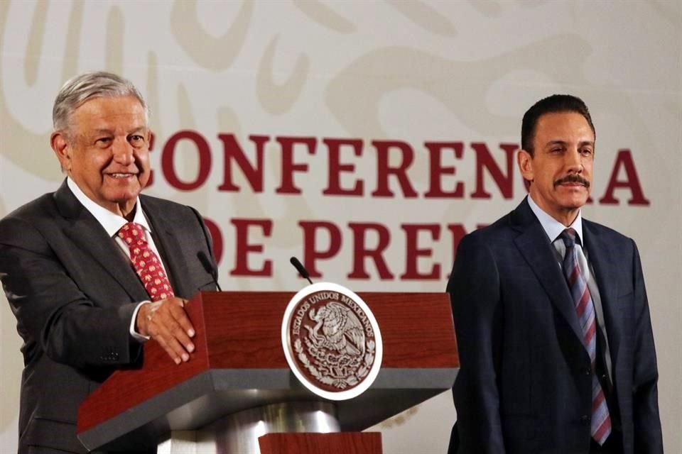 Fayad acudió hace 10 días a la conferencia mañanera de López Obrador.