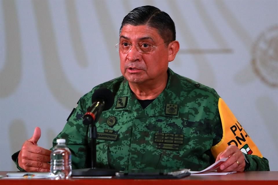 Luis Cresencio Sandoval, Secretario de Defensa Nacional.