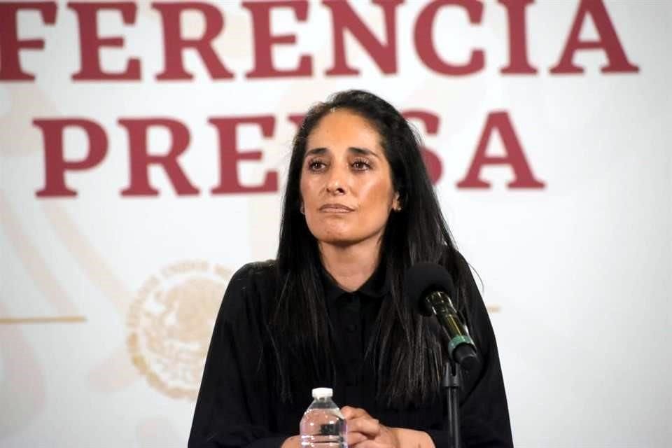 Mónica Maccise, titular del Consejo Nacional para Prevenir la Discriminación.  
