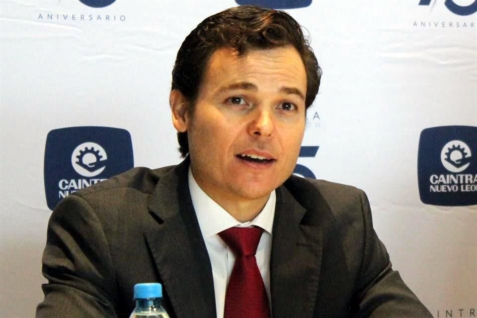 Adrián Sada Cueva, presidente de Caintra Nuevo León.