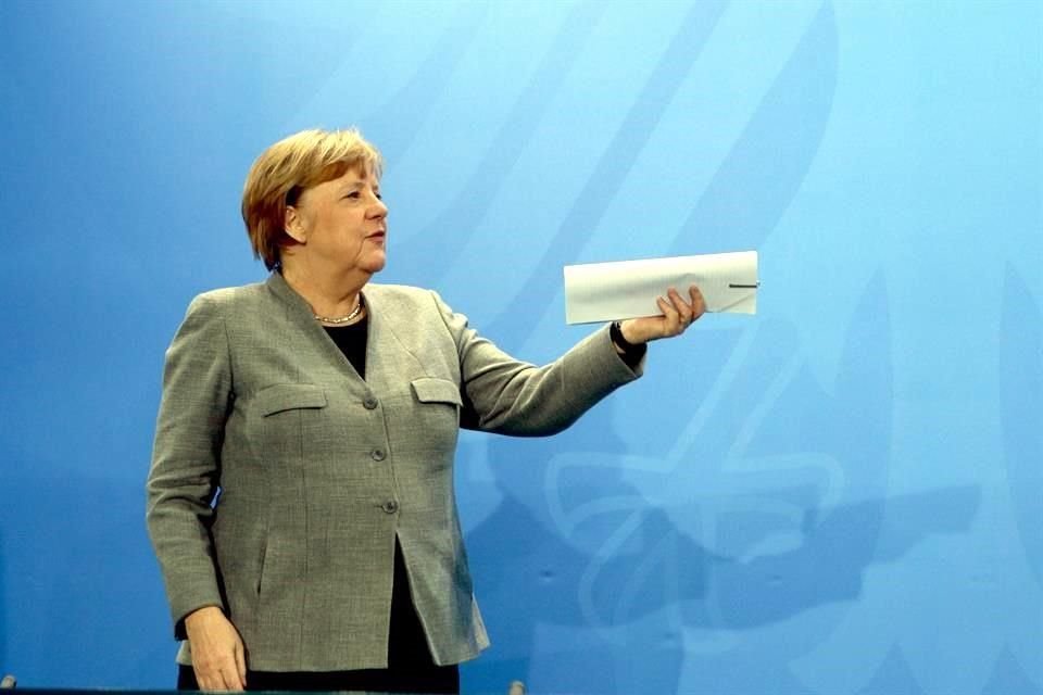 La Canciller Angela Merkel llamó un 'éxito' que se hayan logrado reducir el ritmo de contagios, pero advirtió que aún es 'parcial y frágil'.