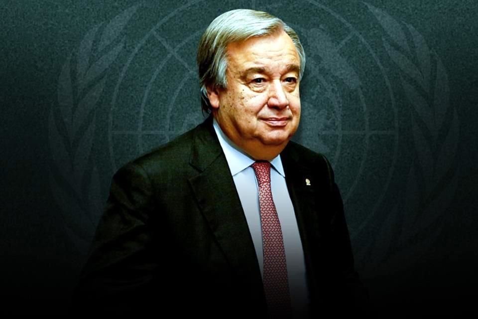 António Guterres, Secretario General de la Organización de las Naciones Unidas.