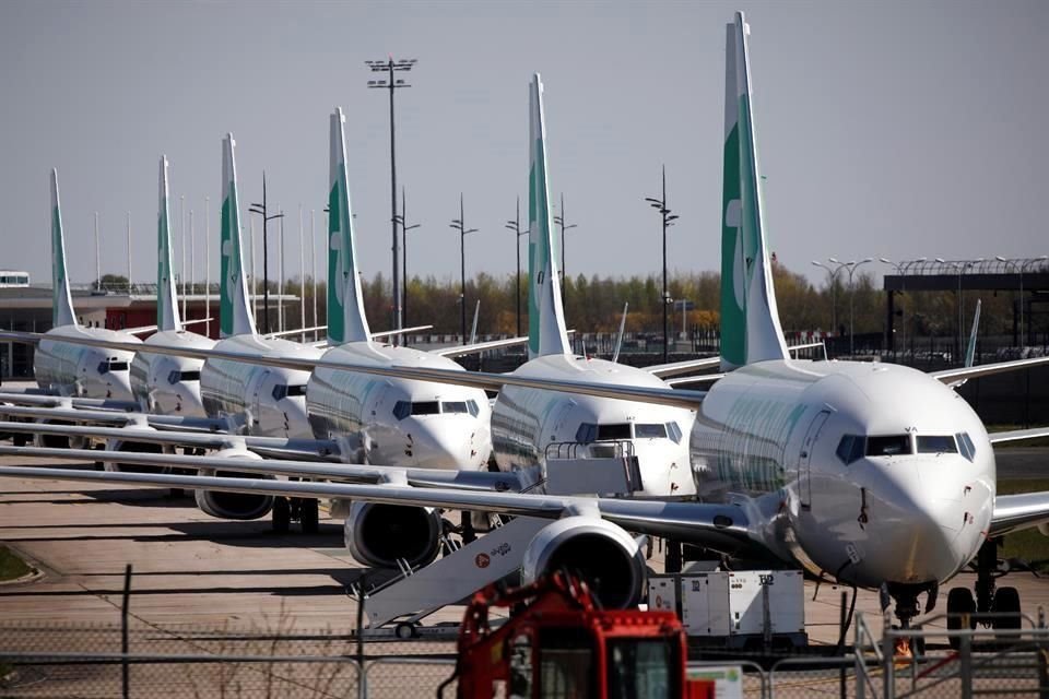 Los aviones Boeing 737 MAX llevan estacionados en tierra desde marzo de 2019.