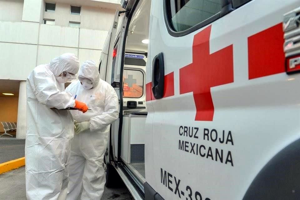 El ataque se registró durante la noche de este martes y la madrugada del miércoles, cuando paramédicos de la delegación de la Cruz Roja en Huixquilucan atendieron un emergencia de posible Covid-19.