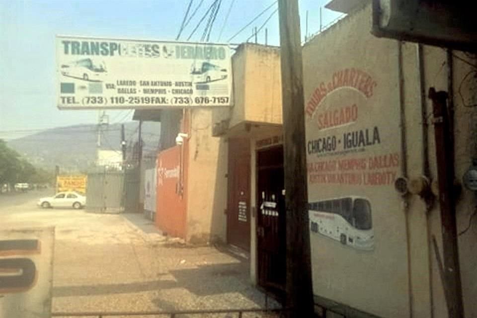 Transportes de Guerrero suspendió desde el 3 de abril la ruta Chicago-Iguala.