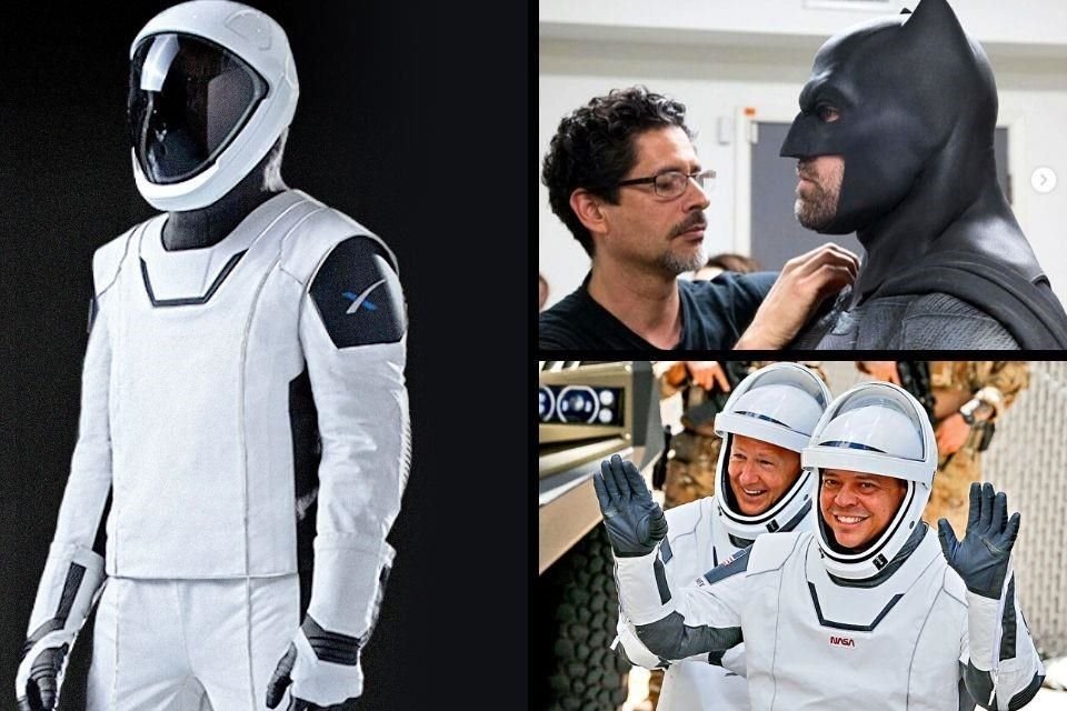 El diseñador José Fernández, quien trabajó en la película 'Batman v Superman', satisfizo las inquietudes de Elon Musk a través de trajes que evocan más la cultura pop que la NASA.