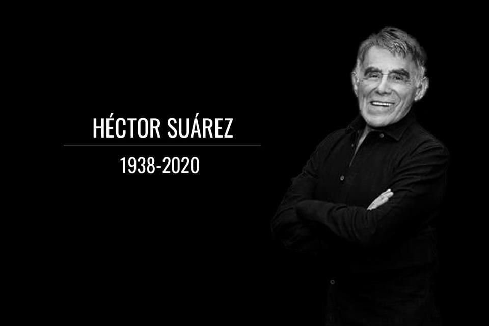 El actor y comediante Héctor Suárez falleció a los 81 años, informó su hijo en un comunicado publicado por la familia.