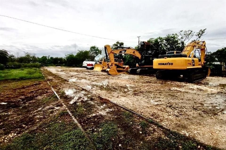 El servicio de carga por ferrocarril de Palenque a Valladolid fue interrumpido durante las obras del Tren Maya.