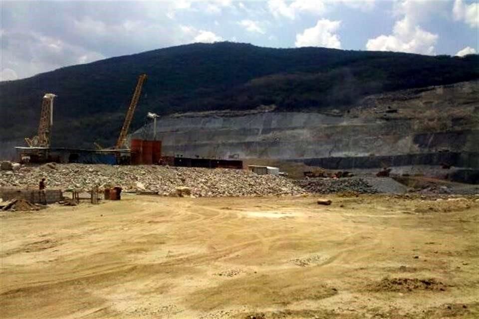 Así lucían las obras de la hidroeléctrica Chicoasén II en 2016.