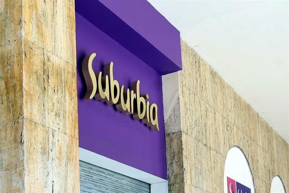 Las ventas a tiendas iguales de Suburbia tuvieron una disminución de 91.2% anual.